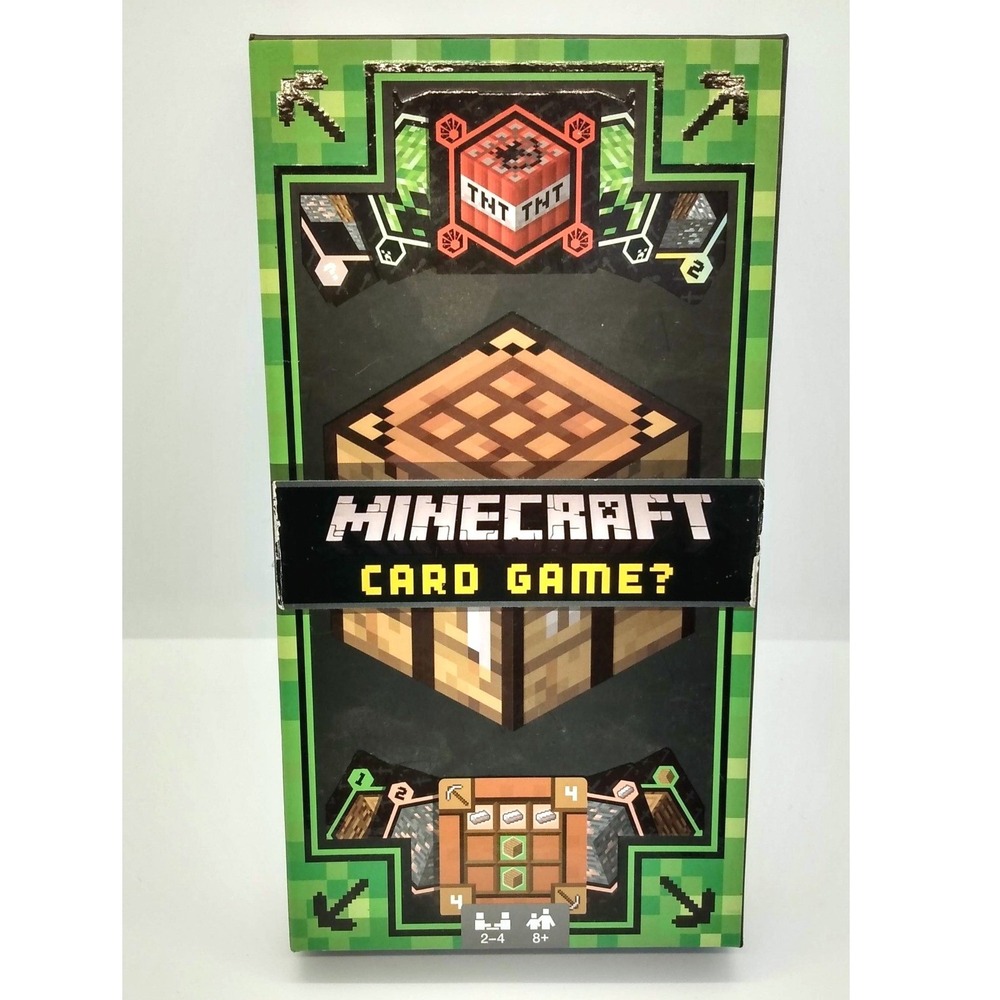 MINECRAFT Gaming CARD GAME Mattel Videogame‎ Resource Mining Kids Tabletop Game